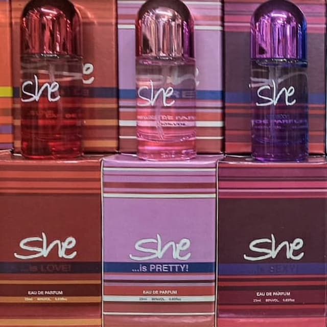 Pack Of 3 She Love Perfume Original 25ml For Unisex