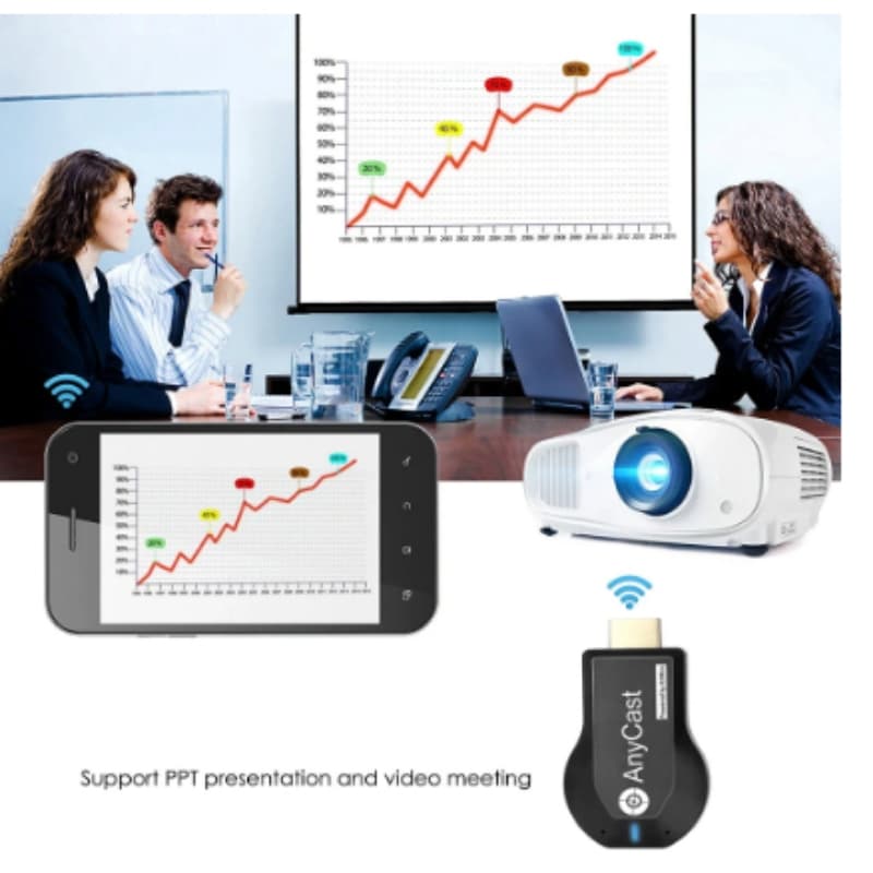 Anycast M2 Plus Wifi Display Dongle Receiver Airplay Miracast Hdmi Tv Dlna 