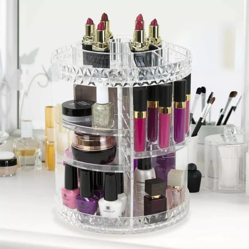360 Degree Rotating Cosmetic Storage Box