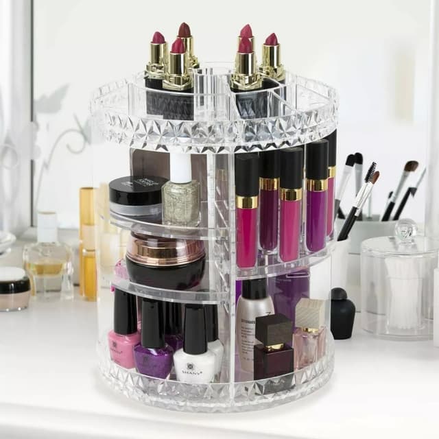 360 Degree Rotating Cosmetic Storage Box