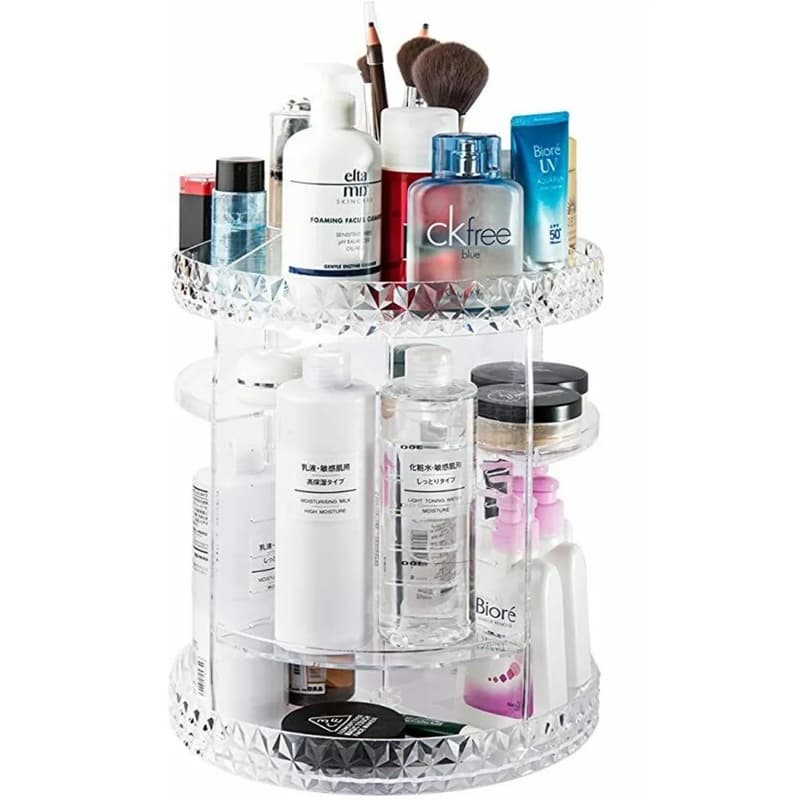 360 Degree Rotating Cosmetic Storage Box