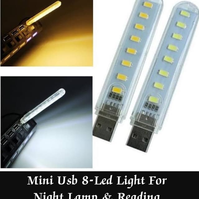 Usb Led Light 8 Leds Smd Led Bulb 5v