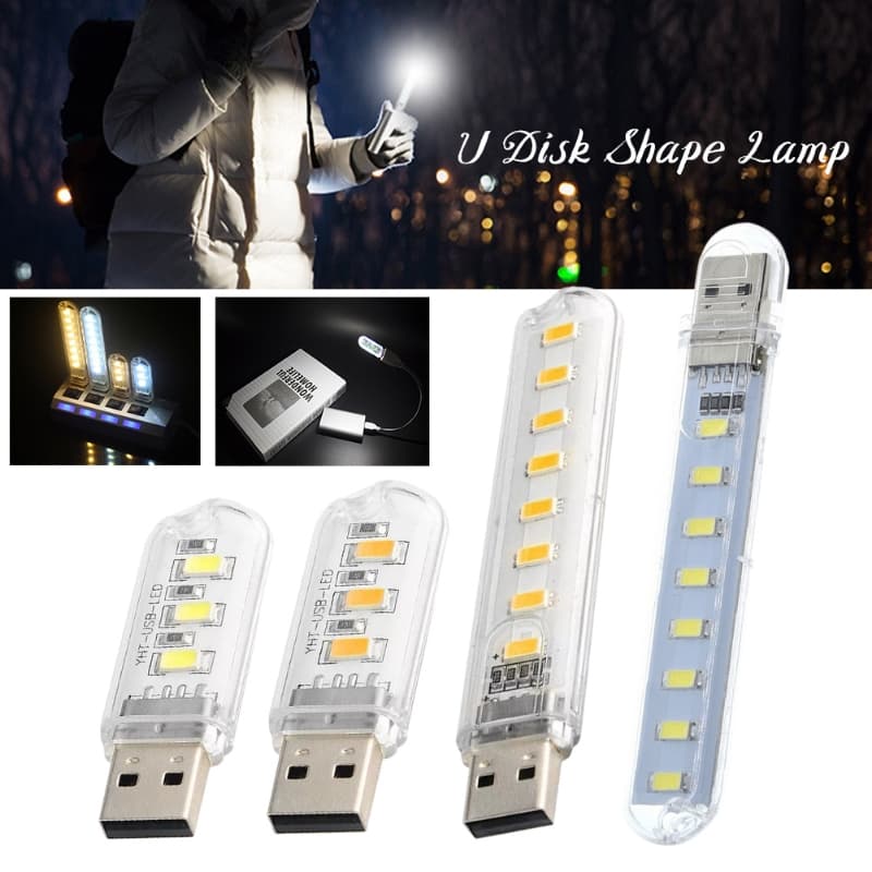 Usb Led Light 8 Leds Smd Led Bulb 5v