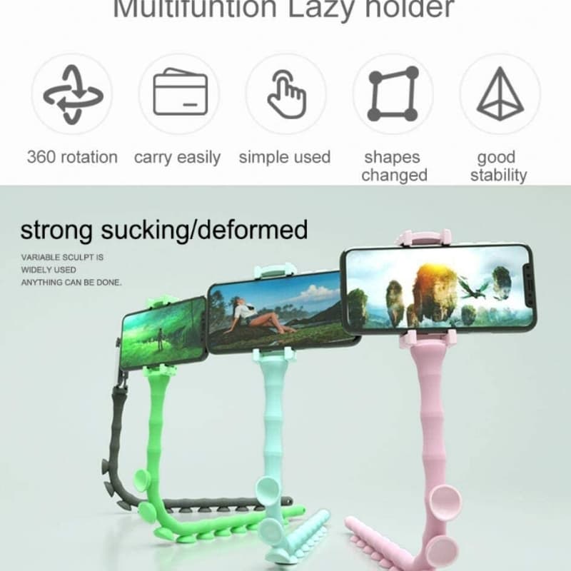 Cute Worm Mobile Holder  Random Colors